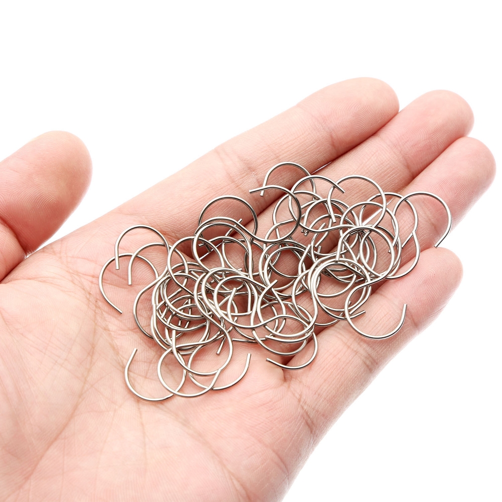 Shappy 100 Pieces Mini S Hooks Connectors Sshaped Wire Hook with