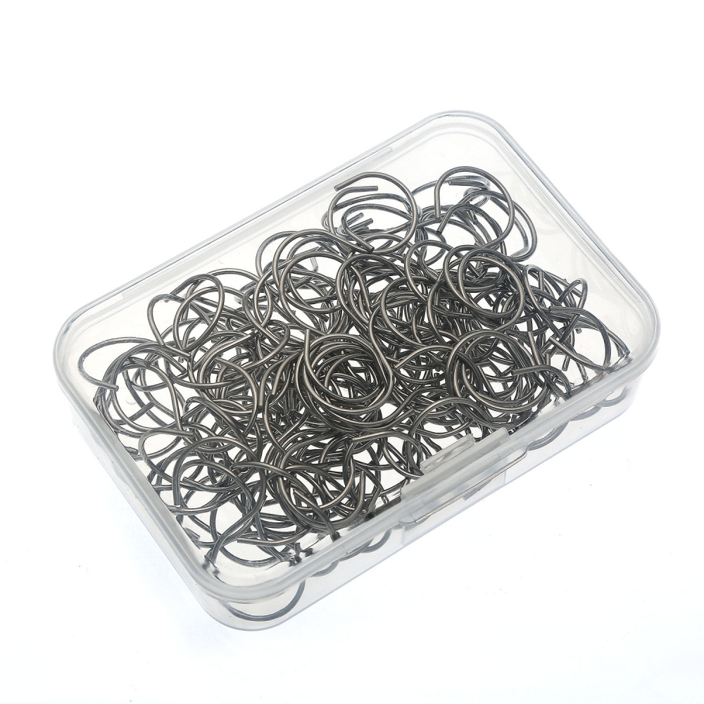 Shappy 100 Pieces Mini S Hooks Connectors Sshaped Wire Hook with