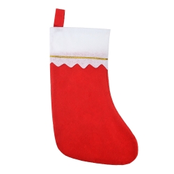 Shappy 12 Pack Red Felt Christmas Stockings Gifts Holder Large Hanging Christmas Socks, 14 Inch Tall